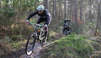 Testing the team Cannondale F29ers