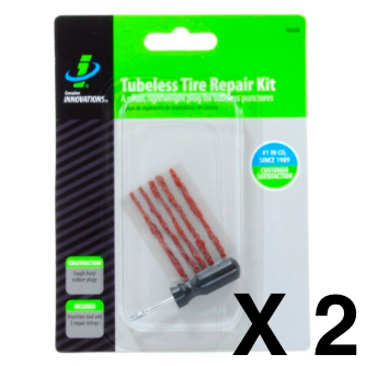 Genuine Innovations Tubeless Repair kits x2