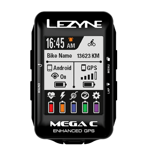 Lezyne Mega C GPS - Colour / 32hr run time