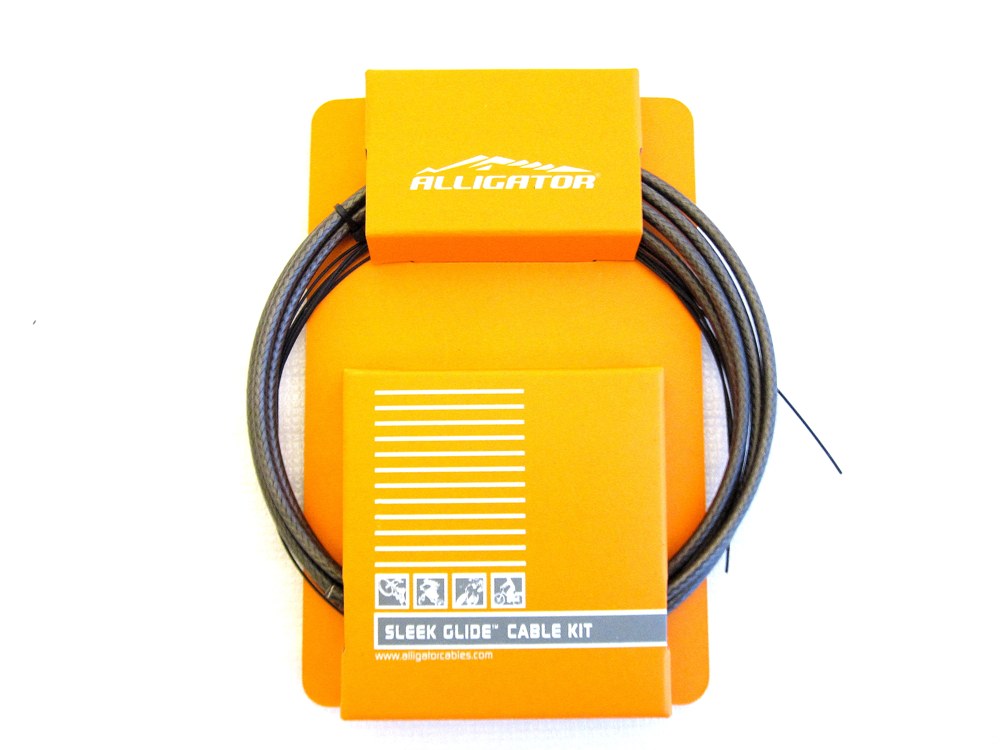 Alligator Sleek Glide Gear Cableset - Black