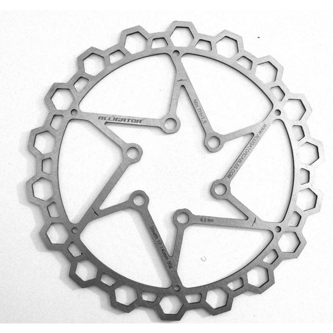Alligator Stealth 140mm rotor 56g V.Light!