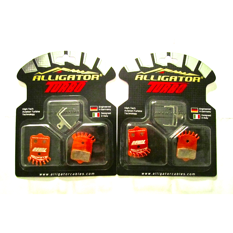 ALLIGATOR TURBO PADS AVID ELIXIR, SRAM XX XO