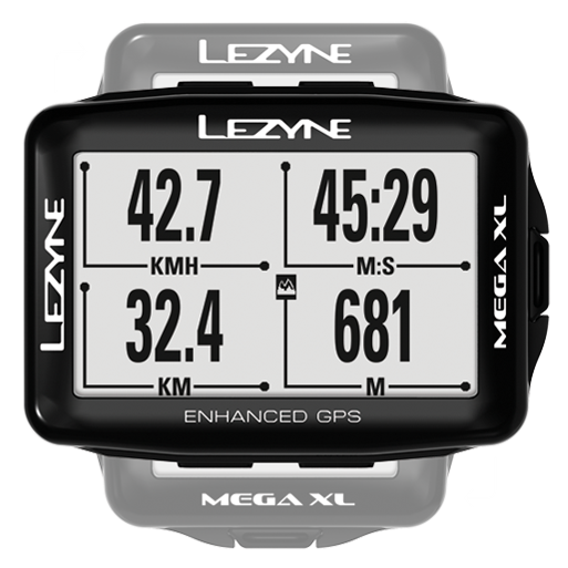 Lezyne Mega XL GPS - 48hr run time