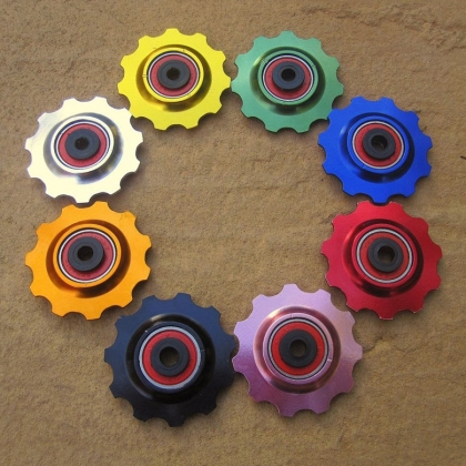 MT ZOOM Bullet Proof Jockey Wheels Pair - Ceramic 
