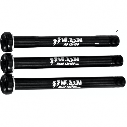 MT ZOOM EThru road/cx front thru axles, 3 lengths