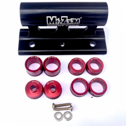 Mt Zoom Fork holder for car roof rack/van floor