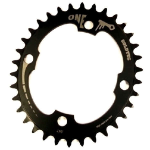 Goldtec One Key Oval Chainring 104 BCD 