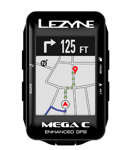 lezyne mega colour gps cycle computer